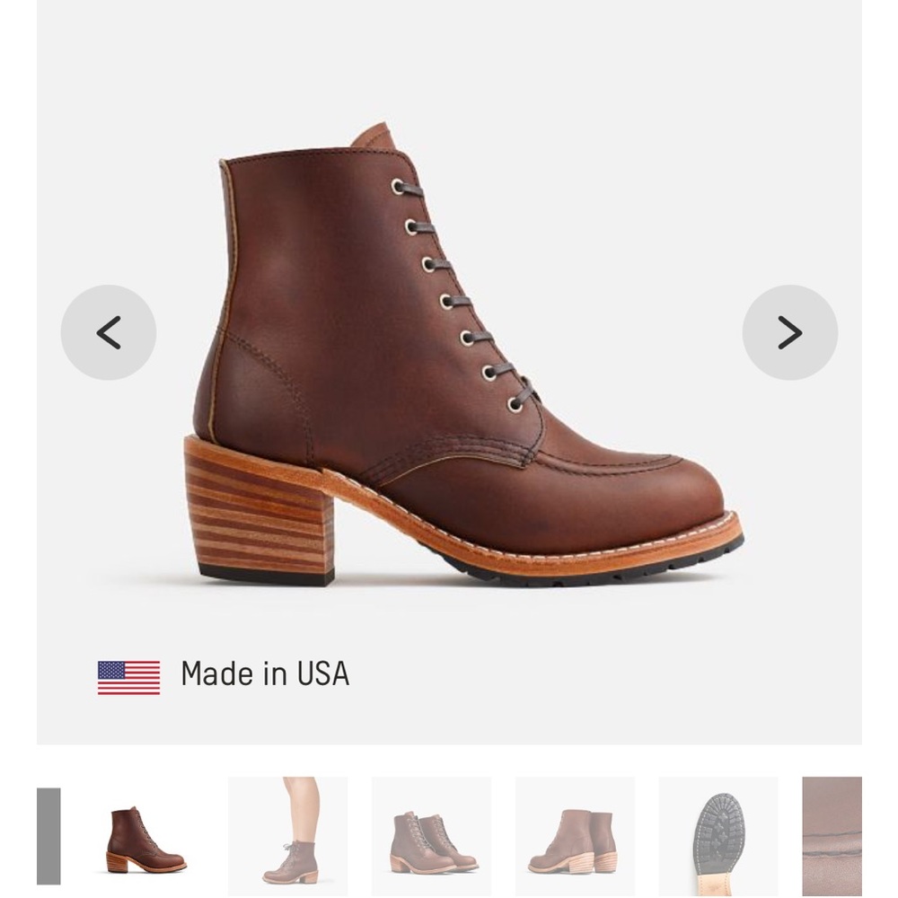 Women's Brown Leather Ankle Boots